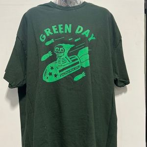 One of a kind Green Day concert tee. Vintage look. Soft ink feels super soft.